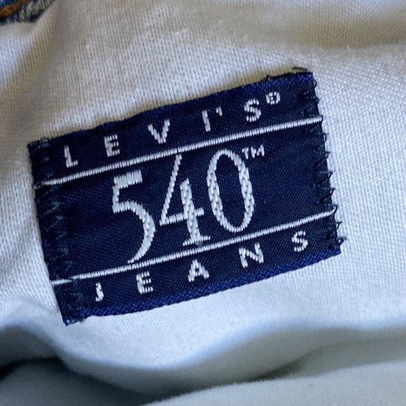 Vintage Levis 540 Mens 42x30 Relaxed Fit Made In USA Denim Jeans Brown Tab - Picture 7 of 9